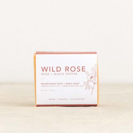 Wild Rose | Natural Vegan Organic Soap Bar