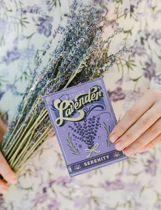 Lavender (Serenity) - Floriography Seed Packet