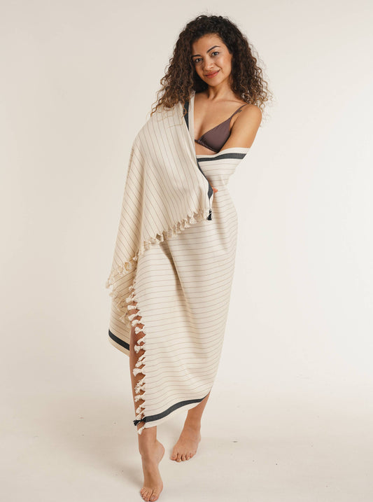 Soft Minimalist Bath and Beach Towel?