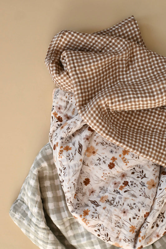 Wildflowers | Muslin Swaddle