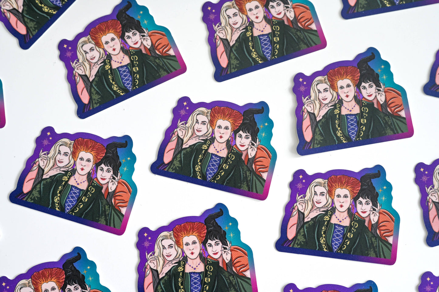 Witchy Sisters Pop Culture Sticker