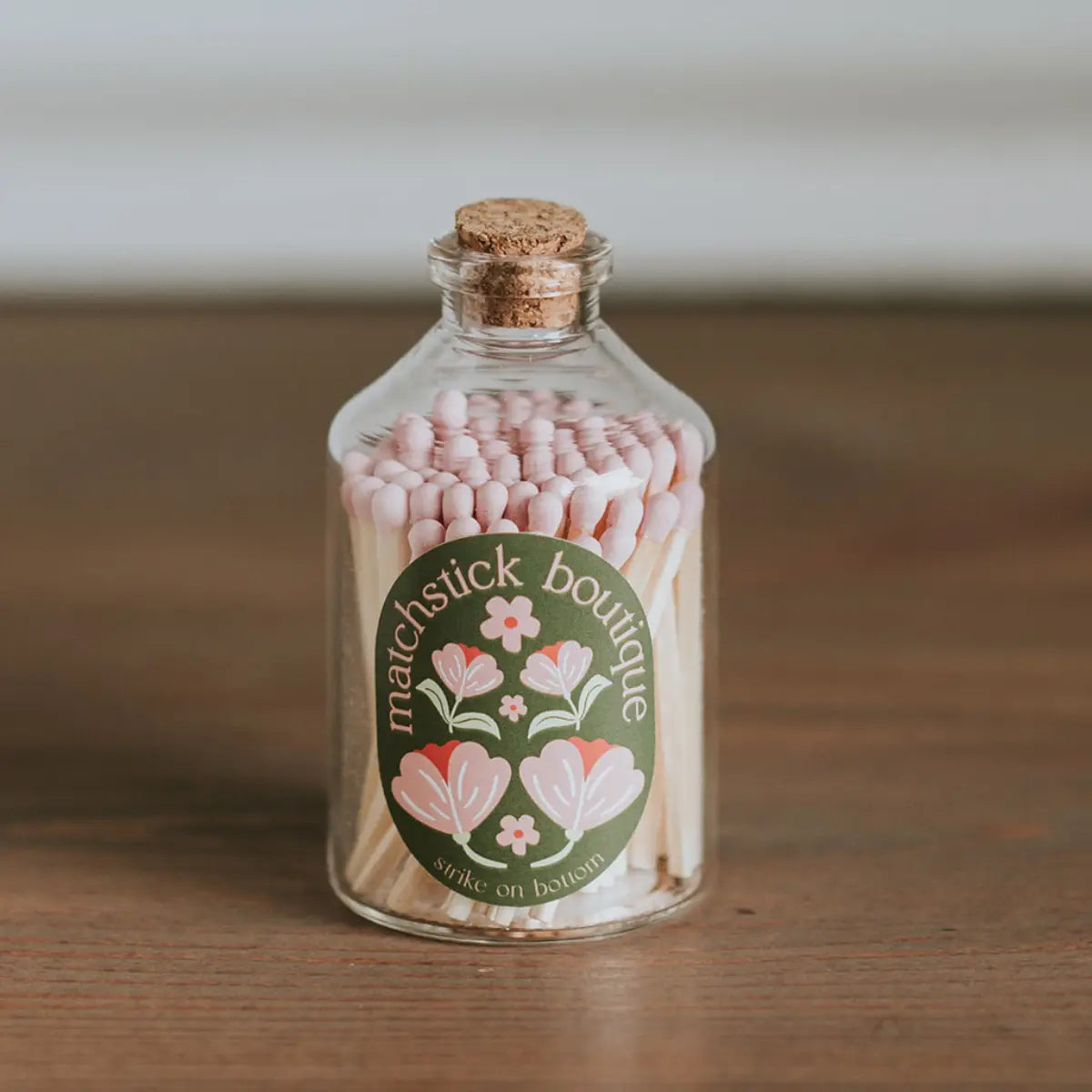 Matchsticks in Glass Bottle