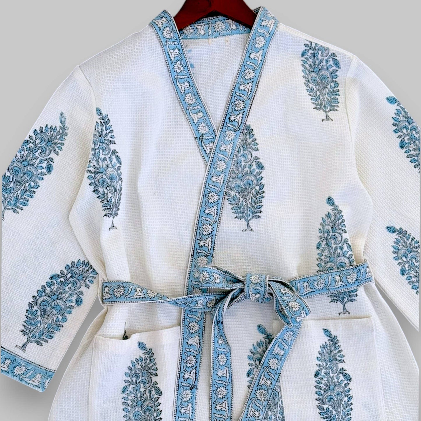 Blue Paisley | Bath Robe