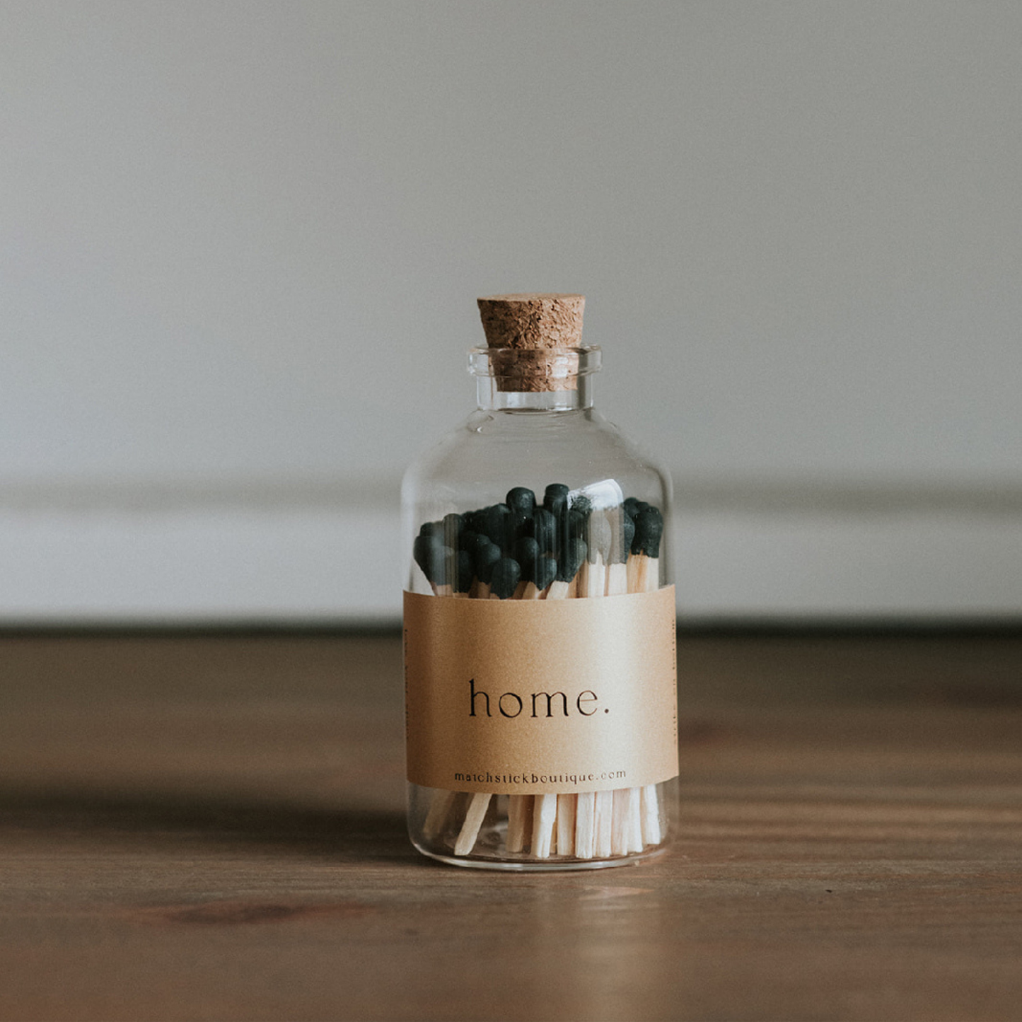 Matchsticks in Glass Bottle