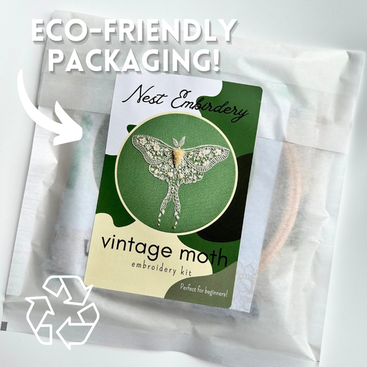 6-inch Vintage Luna Moth Kit