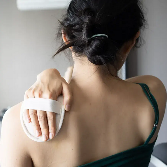 Loofah Sponge Shower Pad