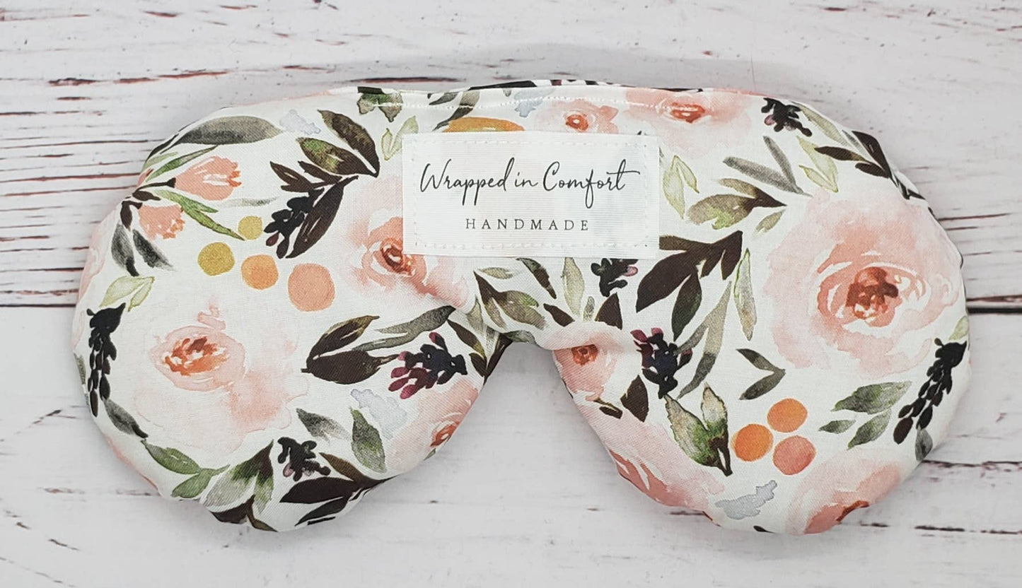 Light Floral | Organic Cotton Eye Pillow