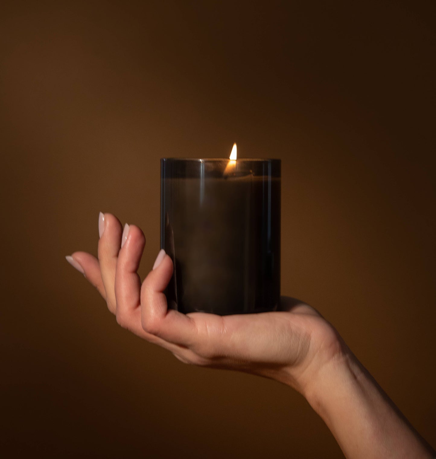 The Lumberjack | Birch + Smoke - 8oz Glass Candle