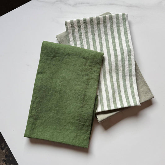 Grass Green | Linen Kitchen Towel