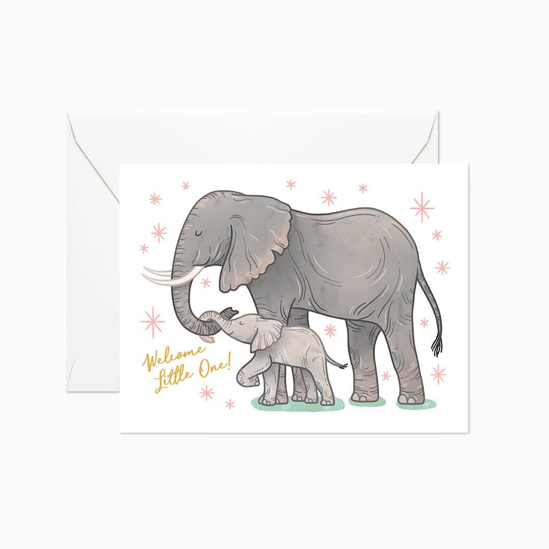 Welcome Little One | Greeting Card