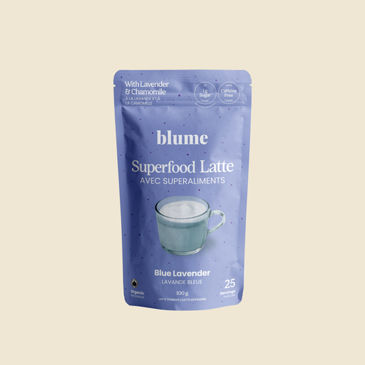 Superfood Latte Powder | Blue Lavender