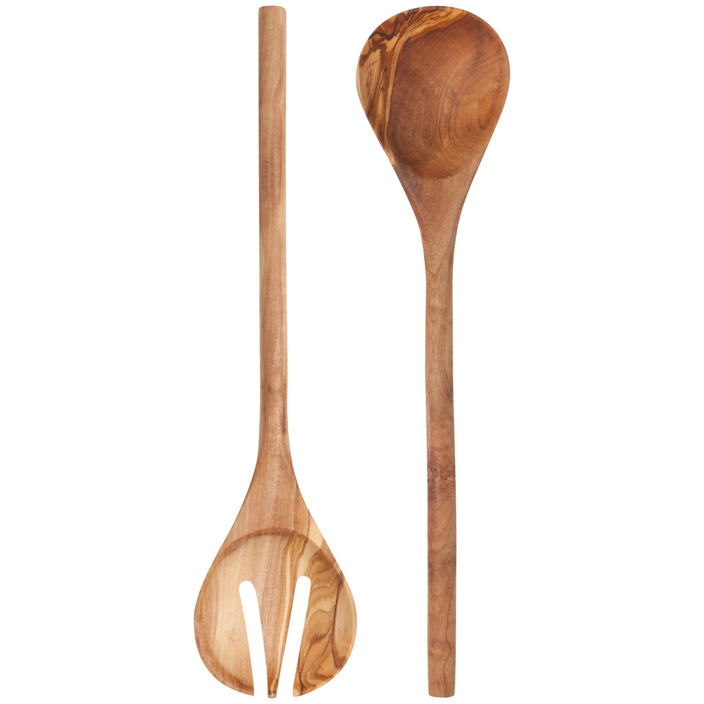 Olive Wood Salad Servers | Set of 2