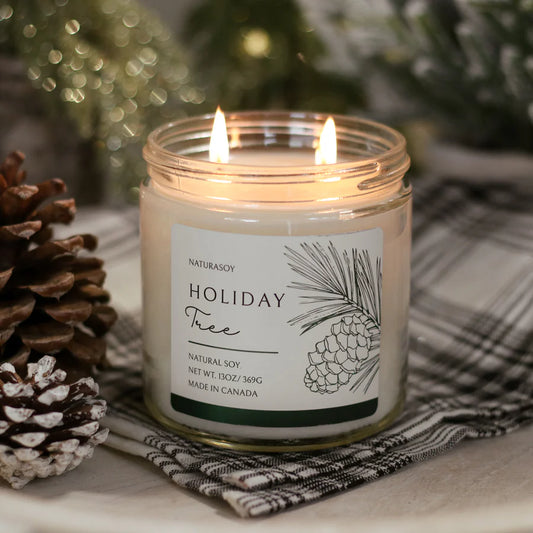 Natura Soy Holiday Jar Candles