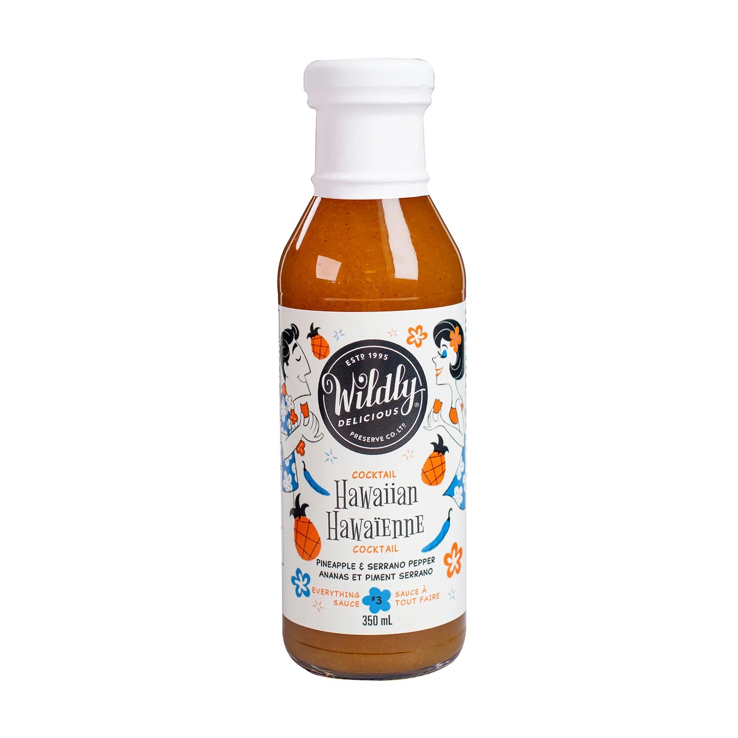 Pineapple + Serrano Pepper Everything Sauce