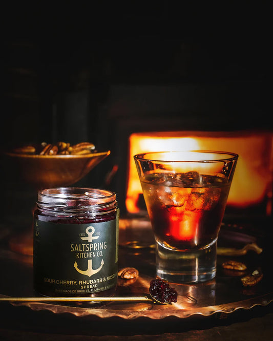 Sour Cherry, Rhubarb & Rosemary Spread 270ml
