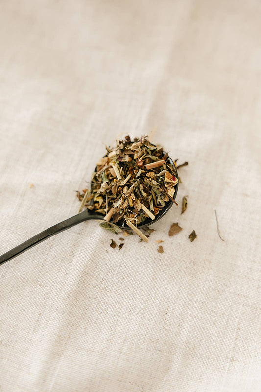 Organic Lemon Ginger Tulsi Loose Leaf Tea