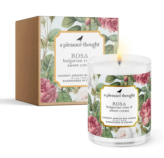 Rosa | Bulgarian Rose & Sweet Creme Candle