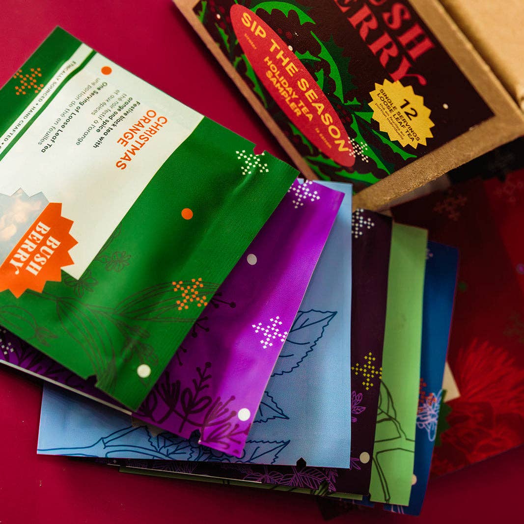 Sip The Season | 12 Single Serving Holiday Teas
