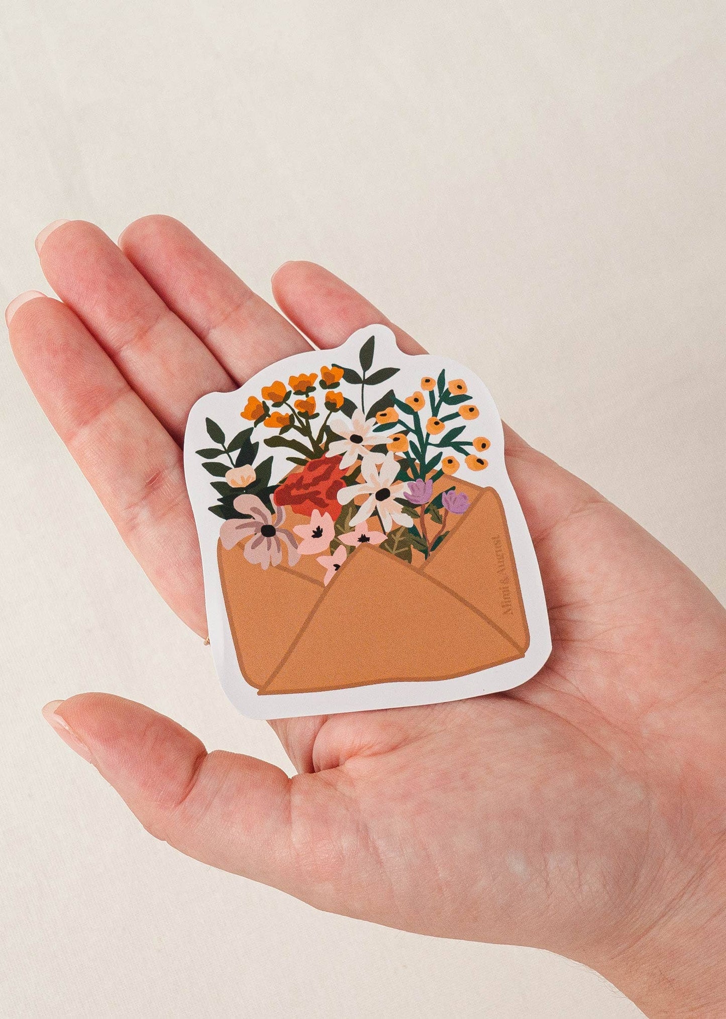 Flower Envelope Sticker