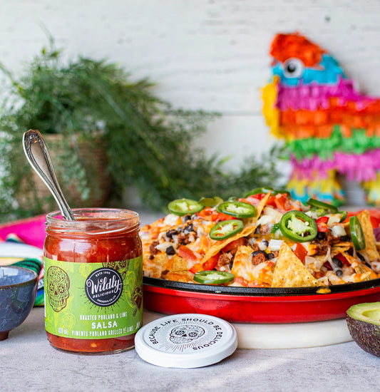 Roasted Poblano + Lime Salsa