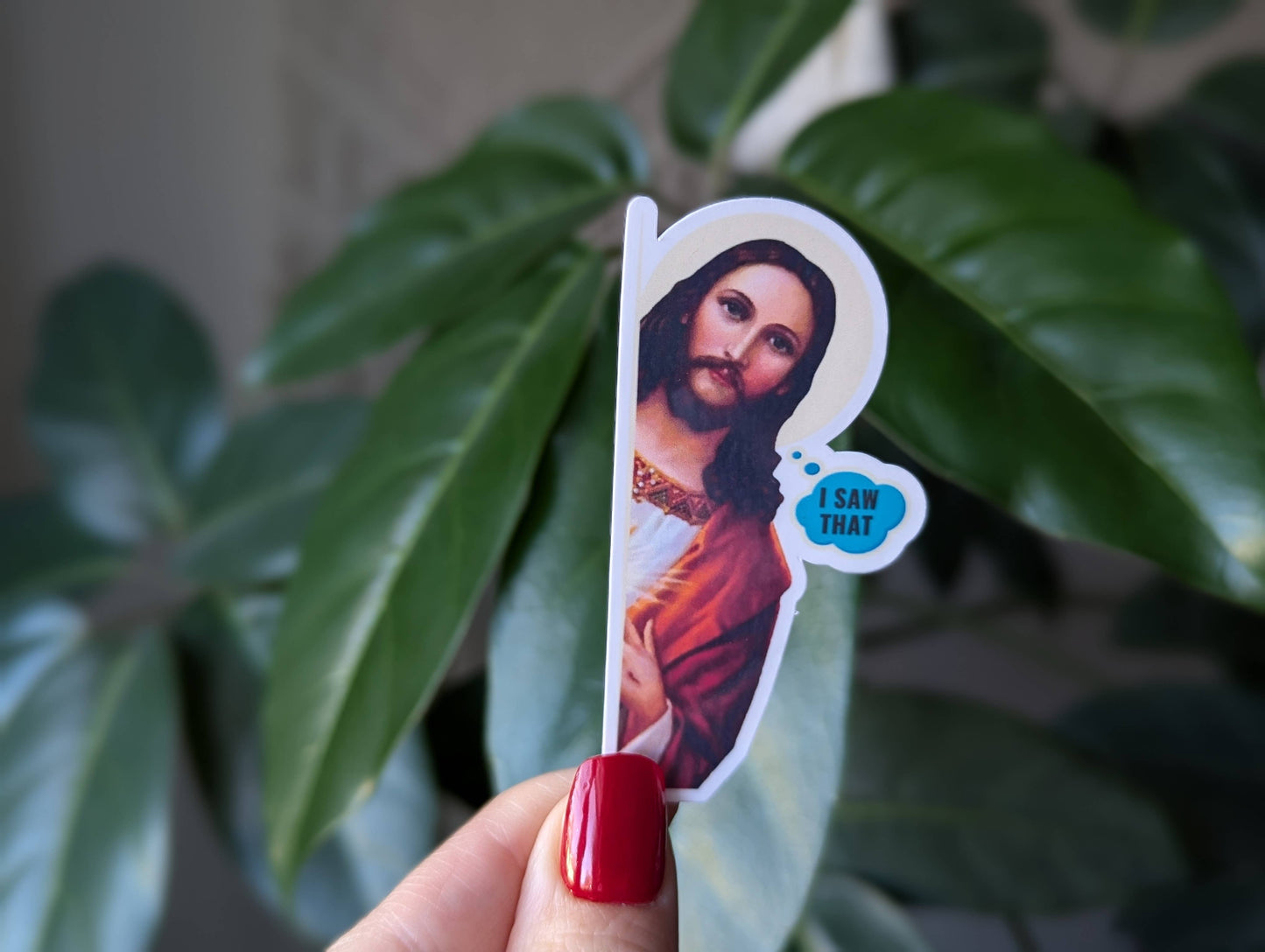 I Saw That Vinyl Sticker