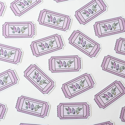 Self Love Crystal Club Sticker