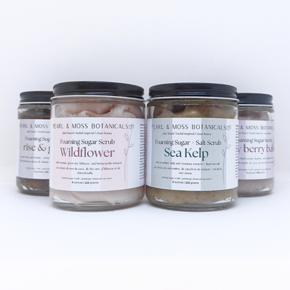 Wildflower Foaming Sugar Scrub