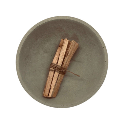 Smudge Bowl | Natural Concrete