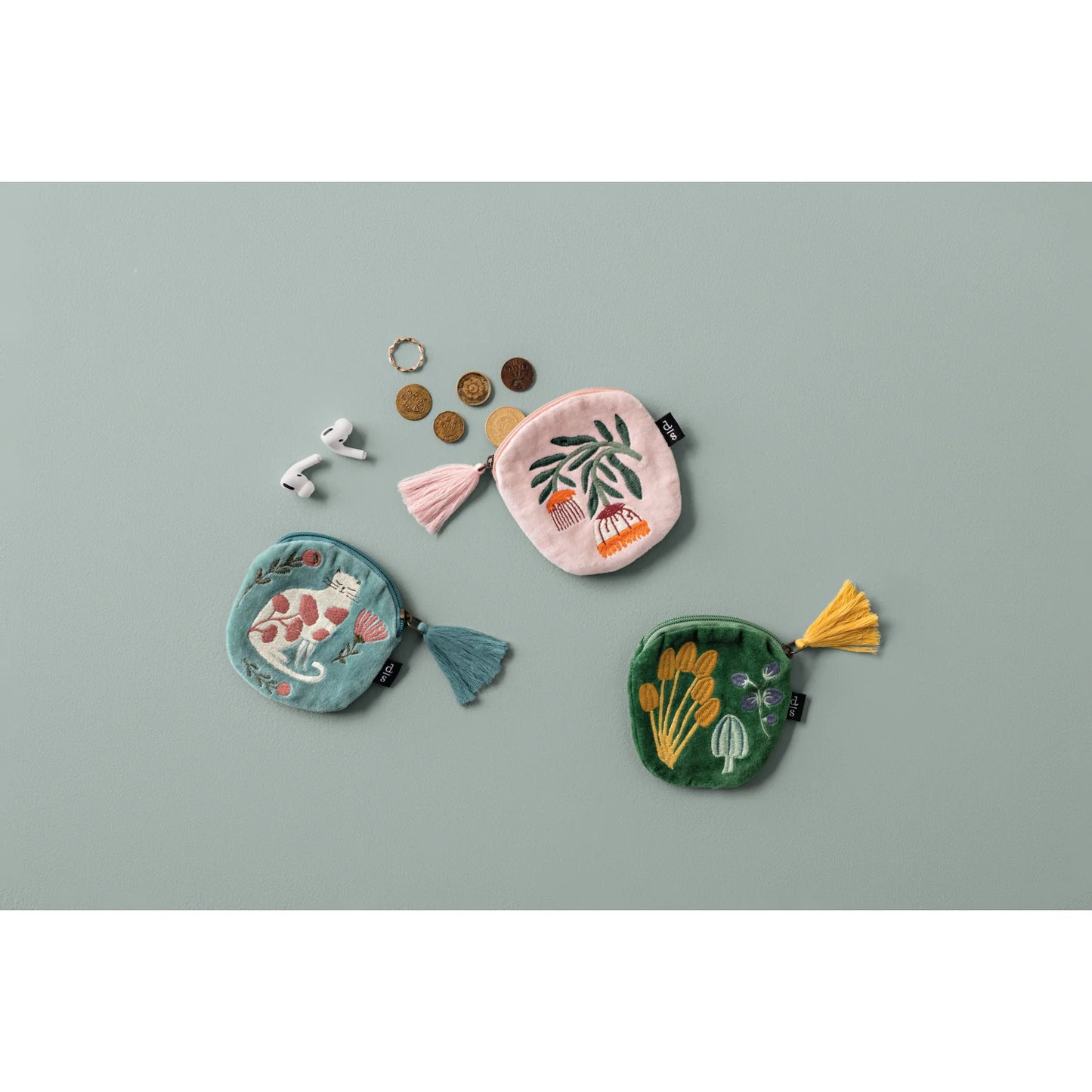 Embroidered Coin Purse | Variety of Designs