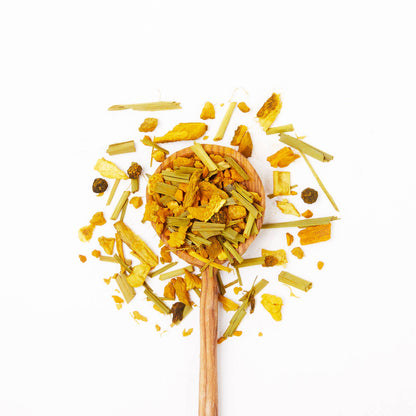 Turmeric Ginger Stand-up Pouch - Fair-Trade Herbal Tea