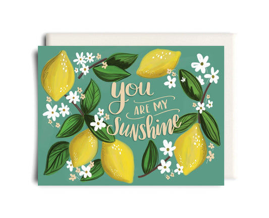 You Are My Sunshine | Love Greeting Card