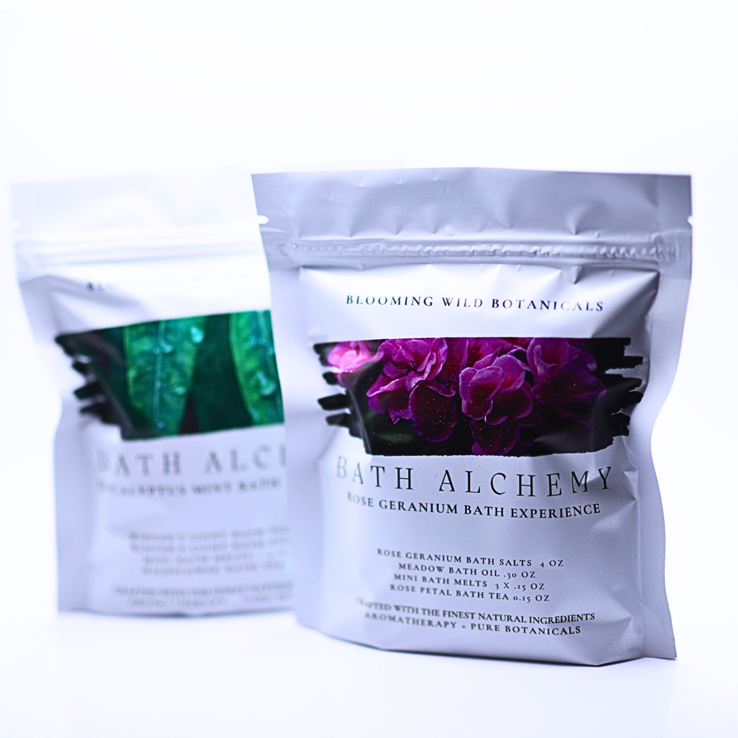 Rose Geranium Bath Alchemy Experience | Bath Salt Kit
