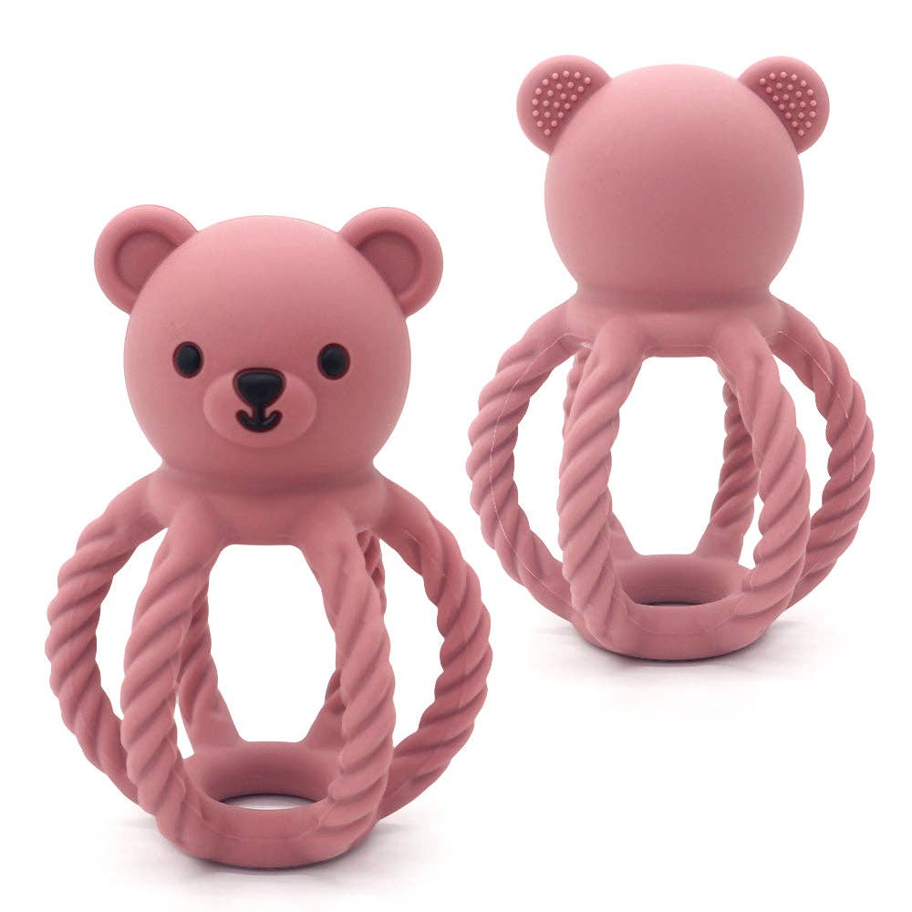 Dusty Rose | Teddy the Teething Bear