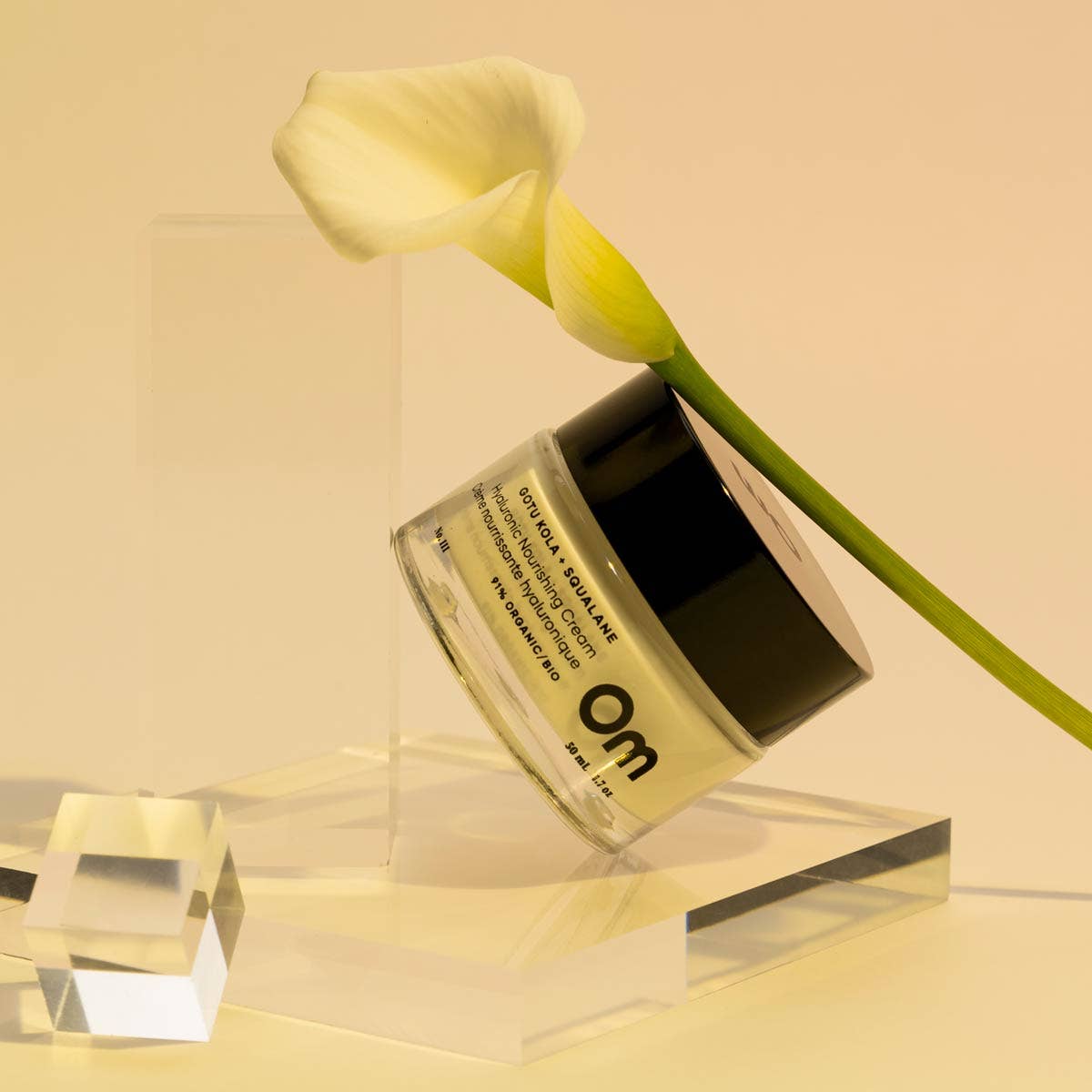 Om Organics | Gotu Kola + Squalane Hyaluronic Nourishing Cream - 50 ml