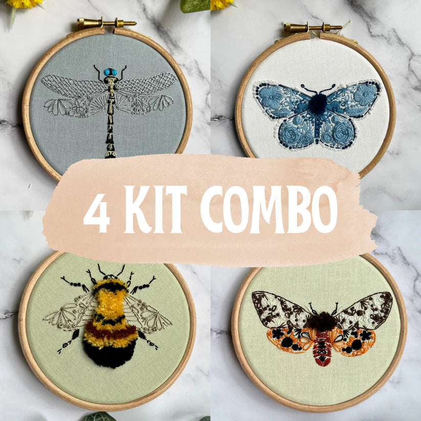 Endangered Insect Four Mini Kit Bundle