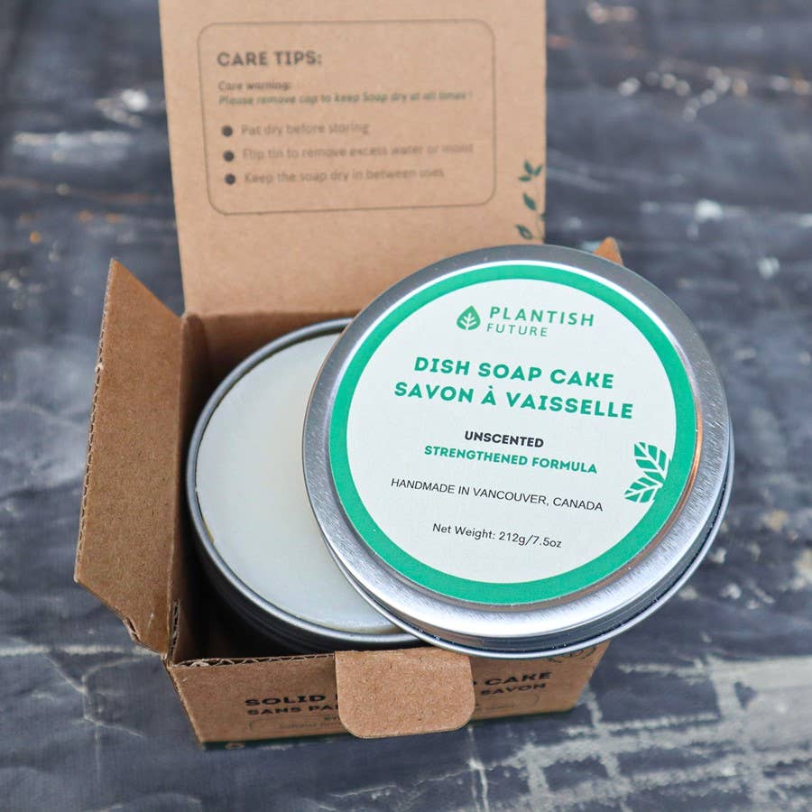 Solid Dish Soap Cake - Strengthened Formula