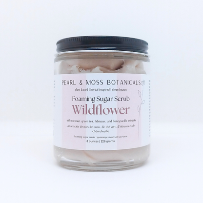 Wildflower Foaming Sugar Scrub