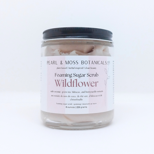 Wildflower Foaming Sugar Scrub