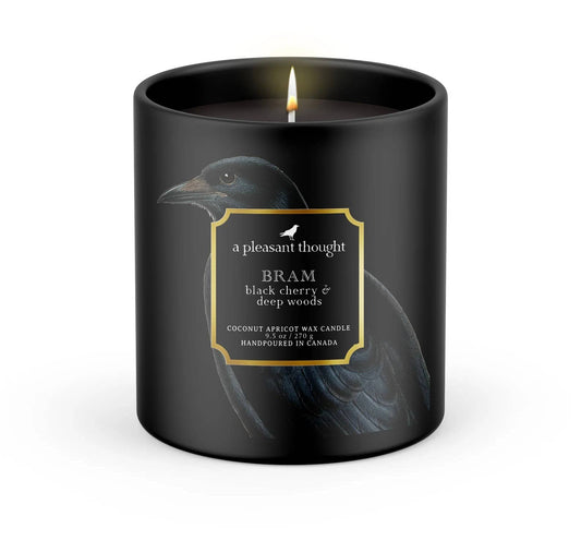 Bram | Black Cherry & Deep Woods Candle