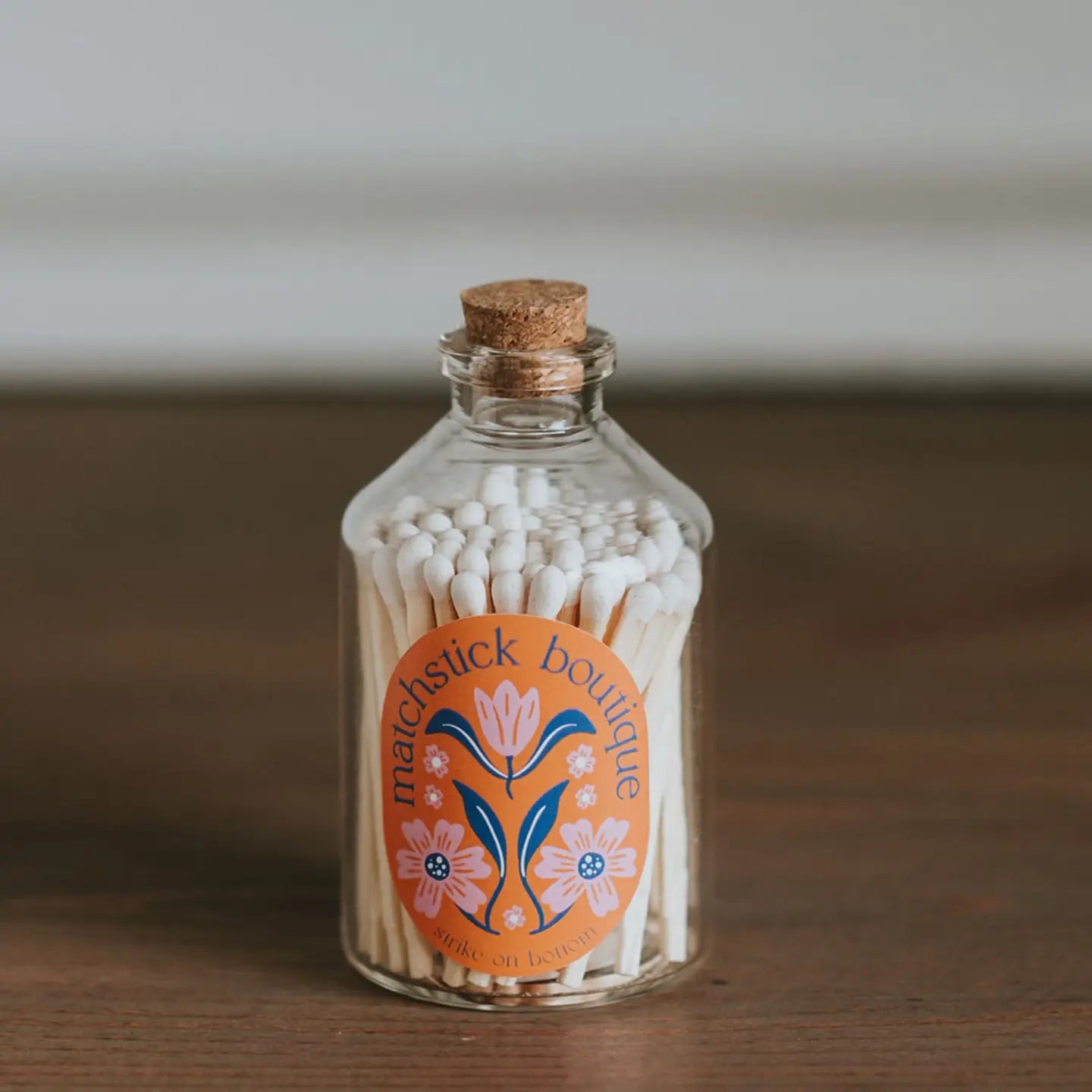 Matchsticks in Glass Bottle