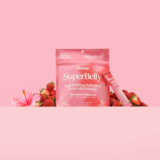 SuperBelly Strawberry Hibiscus