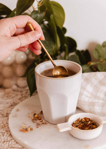 The Golden Touch – Delicate Gold Spoon