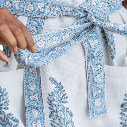 Blue Paisley | Bath Robe
