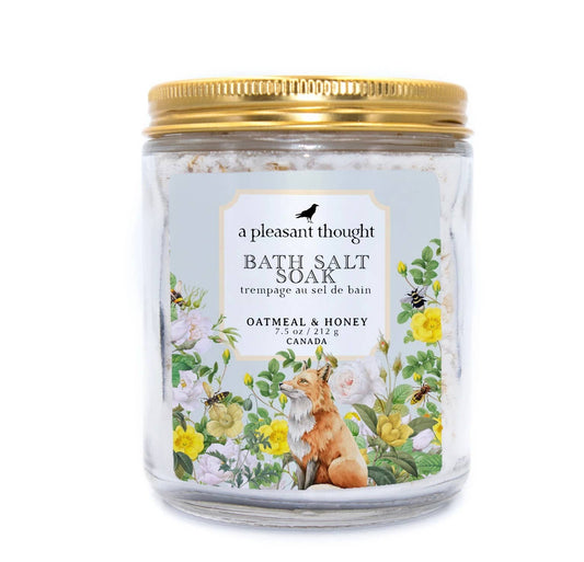 Oatmeal & Honey | Bath Salt Soak