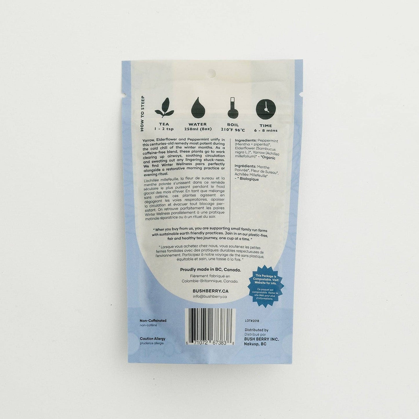 Organic Winter Wellness Loose Leaf Tea