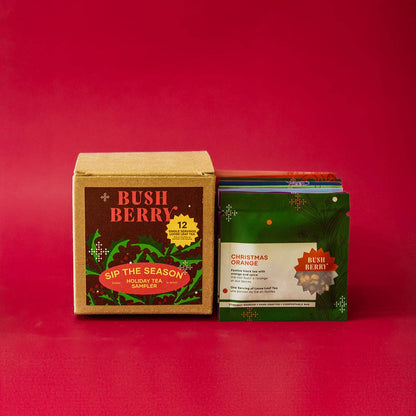 Sip The Season | 12 Single Serving Holiday Teas