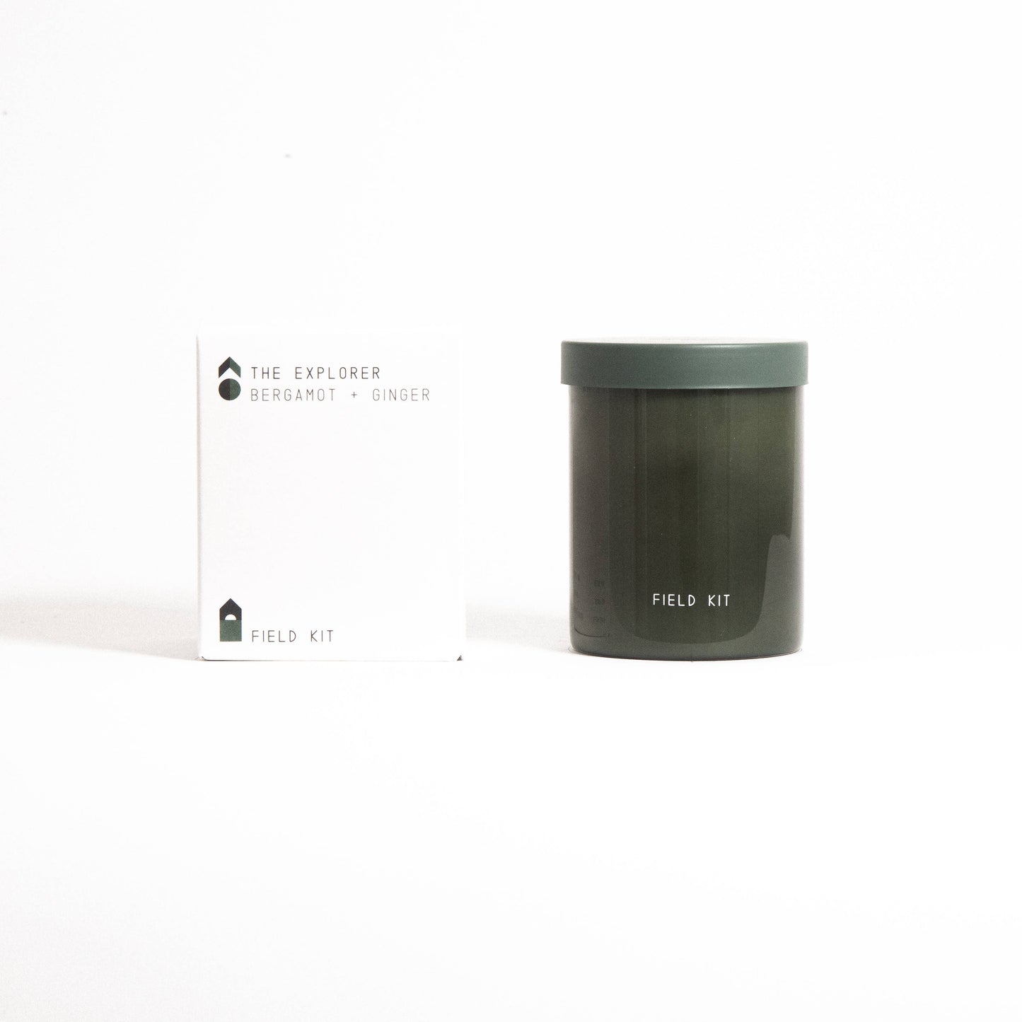 The Explorer | Bergamot + Ginger - 8oz Glass Candle