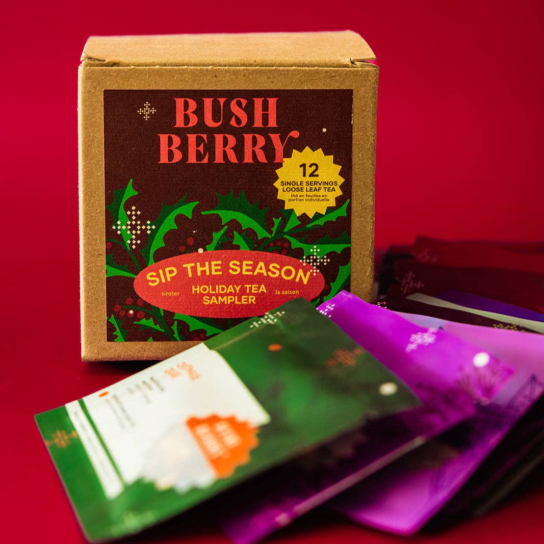 Sip The Season | 12 Single Serving Holiday Teas