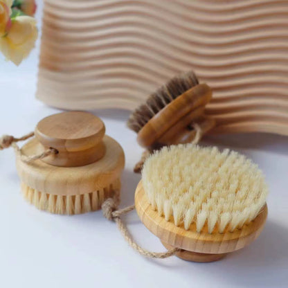 Plastic Free Sisal Bristle Body Brush: Oval