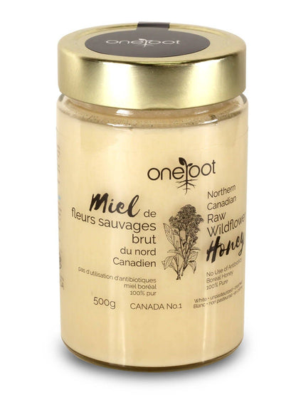 Natural Raw Boreal Forest Wildflower Honey - 500g